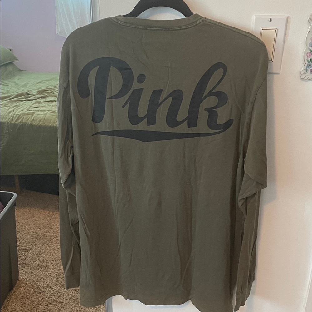 PINK Victoria's Secret Long Sleeve Tee - Picture 3 of 3